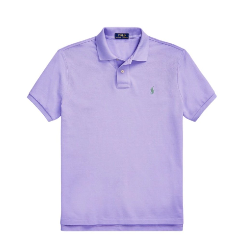 Ralph Lauren Skinny Fit Lavender Polo